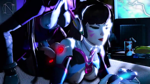 Slutty Niisath's steamy Japanese 3D anime hardcore orgy compilation