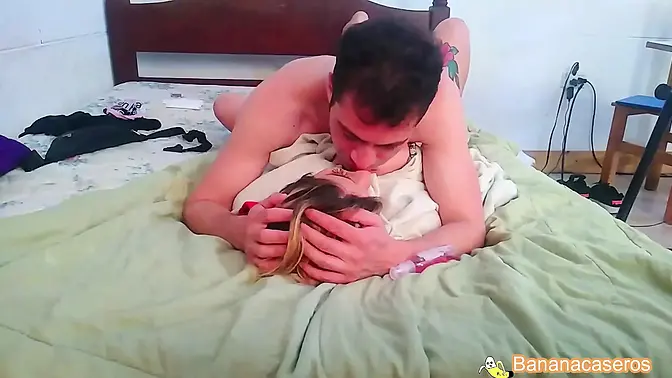 Tattooed stepdaughter gets big cock inside her after changing her mind