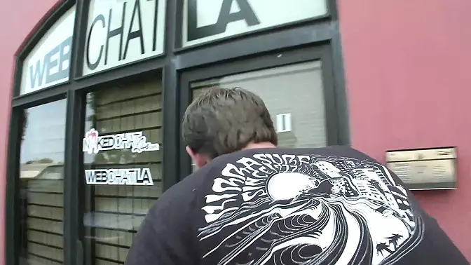 Blonde slut gets fucked hard from behind