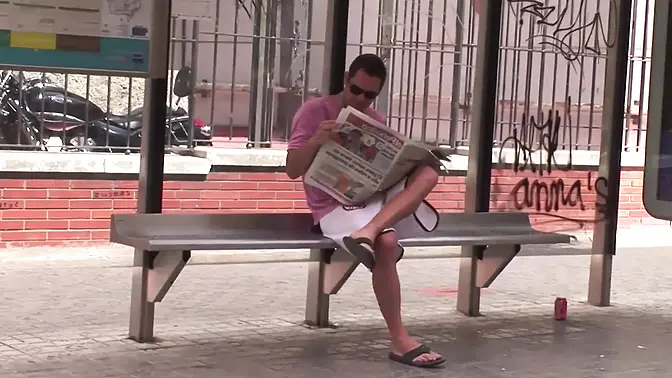 Wild Hispanic slut deep-throats Nacho Vidal's monster dong