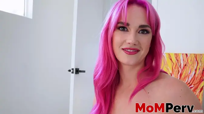 Tattooed MILF Siri Dahl cowgirl riding her stepson cock