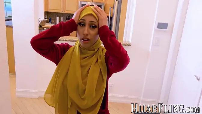 Hijab babe Kira Perez is seduced by her personal trainer into the best fucking of her life