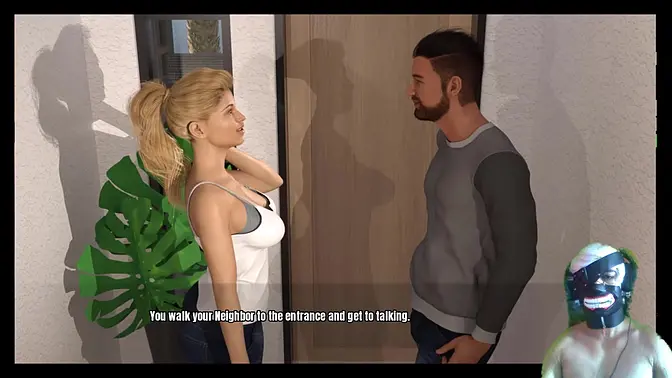 I show my big cock to mature