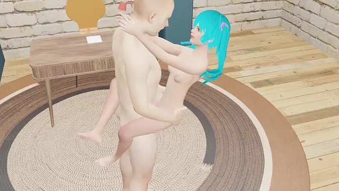 Ballerina offers up her tight holes for boss's pleasure