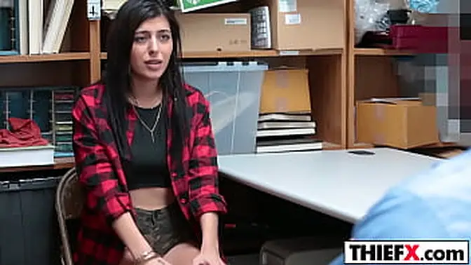 Sweet Teen Punished by Big Cock in Office