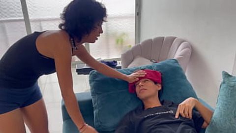 My little stepsister gets confused and accidentally gives me viagra and I end up fucking her hard until I cum in her.