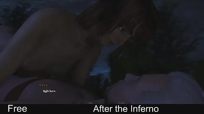 After the Inferno: A Steamy Romance in 3D