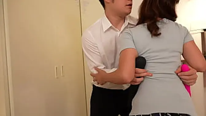 To be a good wife and step mother  Sumie has been hiding the existence of lewd desires swirling within her  However, Yamashita, a friend of my step son who came to visit my house, saw my toy collection hidden in the back of the closet