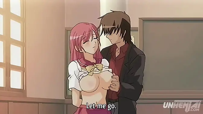 Hentai - MILF Teacher Caught Masturbating in the Middle of the Class [Uncensored] [Subtitled]