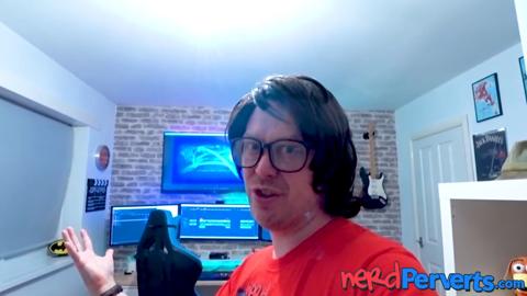 Reality porn UK gal with two nerds in very rough threesome