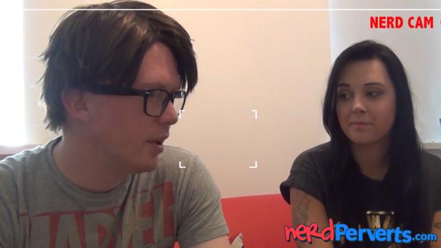 Cute amateur Danielle Darlow rubs her pussy while devouring my cock