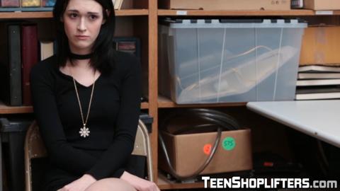 Cute teen Ivy Aura rides horny LP officer Marcus London cock