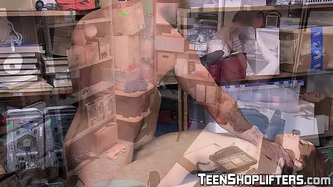 Officer Magnum's POV: Teen Brunette Sucks and Rides Big Cock