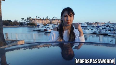 Asian gamer girl Tomie Tang needs a fat dick inside her to satisfy her cravings