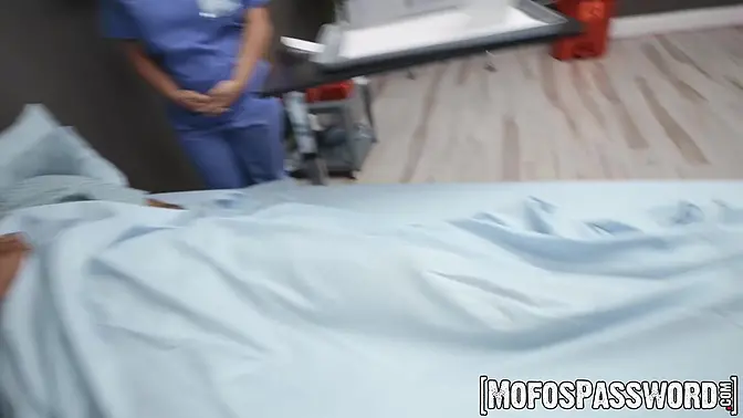 Busty redhead Chloe takes a big dick in doggystyle and missionary