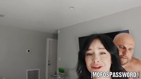 Lysagna Del Ray gets her throat and pussy destroyed by massive dick