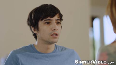 Redhead MILF Sophia Locke blows and rides big long dick