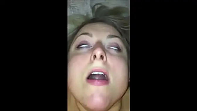 Chubby MILF's eye-rolling orgasms in cumming compilation