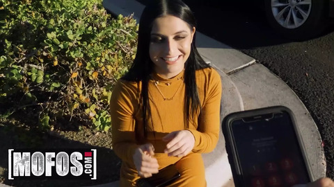 Kaitlyn Katsaros gets a cock🌭-craving blowout from Scott Nails' massive schlong before swallowing it all