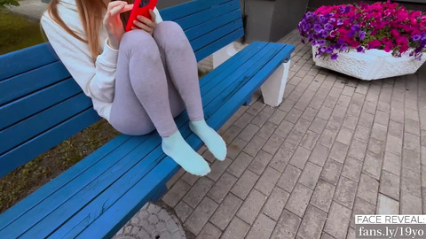New stranger gives oral😜 by the supermarket, then showers together