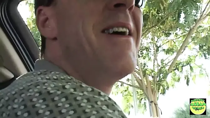 Slutty Asian babe smashes her tight butt after a blowjob