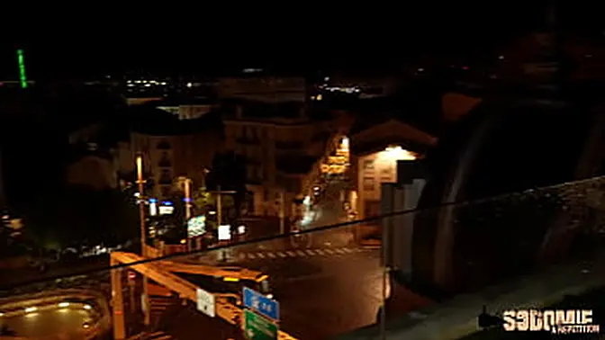 French slut Lena takes hard anal pounding