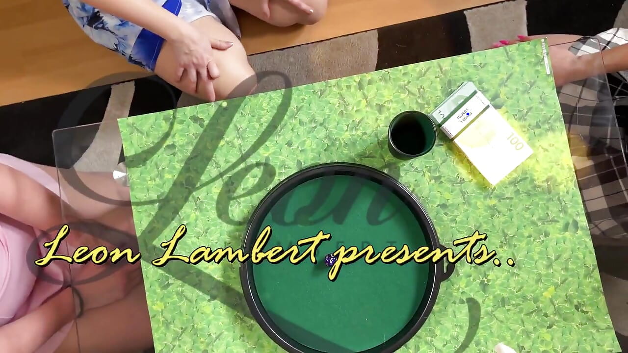 Three hot skanks compete in a handjob challenge