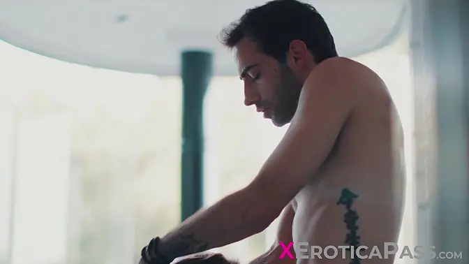 Paige Owens gets pleasured in hardcore anniversary fuck session