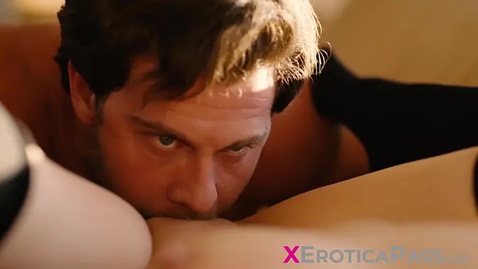 Sexy brunette Liv Wild gets a deepthroat and pussy licking before hardcore missionary