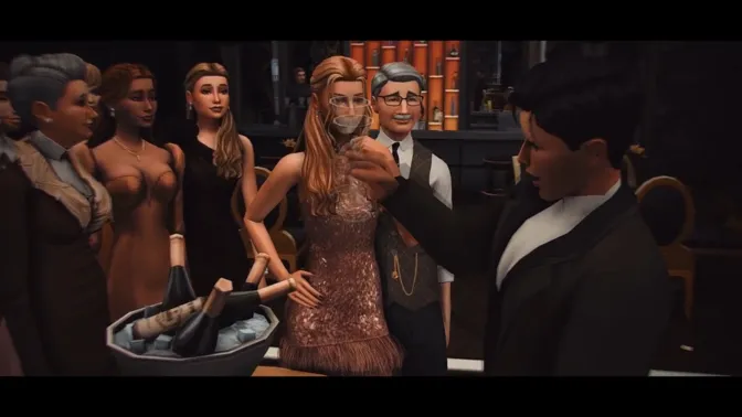 Futa seduces groom with her slutty anal fuck