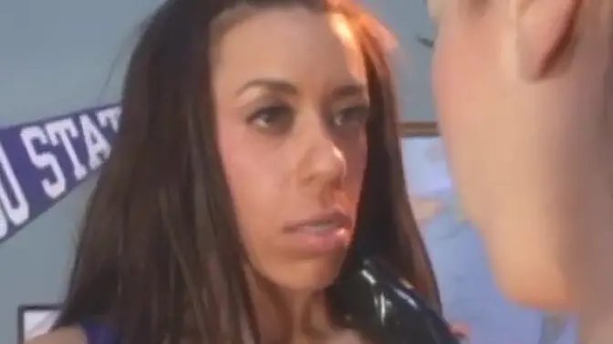 PussyCatsLatex com - Latex dominatrix claims lesbian babe's pussy in submission