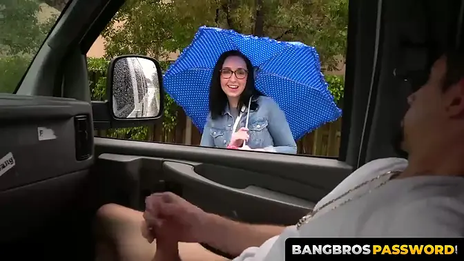 BangbrosPassword com - Scarlett gets her pussy banged in the city bus by a stranger