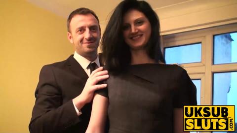 UKSubSluts com - Sexy romanian Eva Johnson's wild ride on a big cock