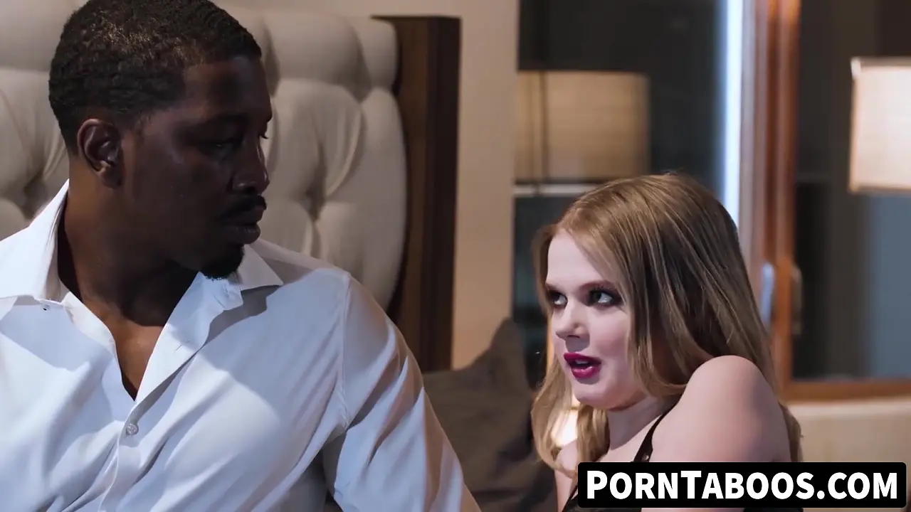 Petite blonde Coco Lovelock seduces caretaker Isiah Maxwell