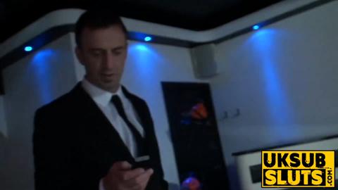 UKSubSluts com - Lola's cum eating and drilling by Pascal White's hard cock