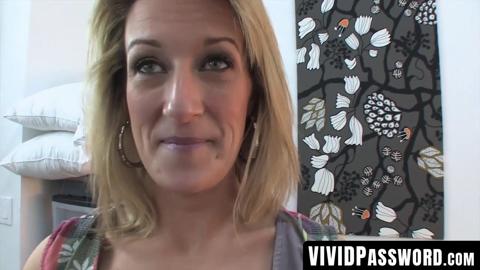 Lusty MILF's first anal fucking in her debut porn video
