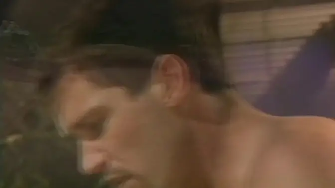 Classic retro babe rides big cock on office table