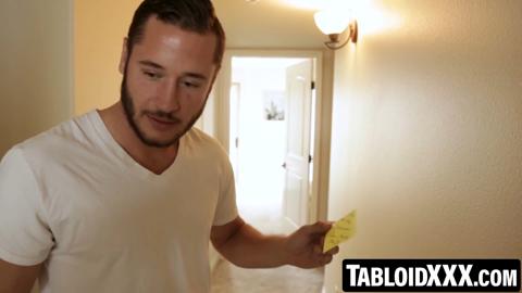 Naughty Mercedes Carrera blindfolds stud for deep dick action