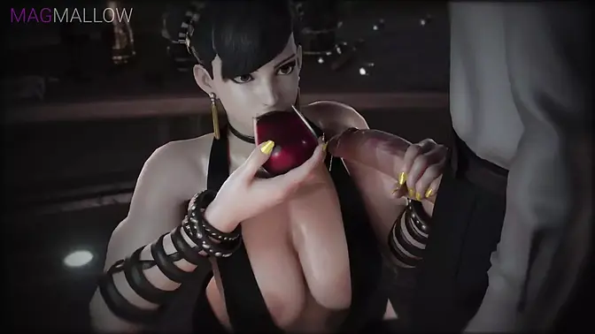 3D Hentai Compilation: Slutty Game Girl Gets Railed