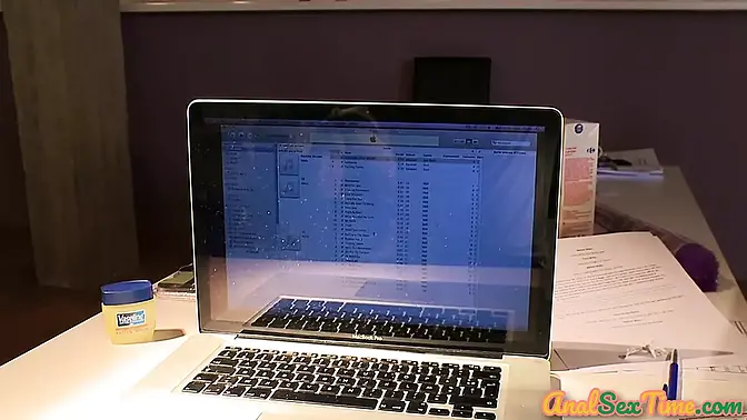 Slutty maid gets deepthroated and fucked by huge black cock in her ass hole