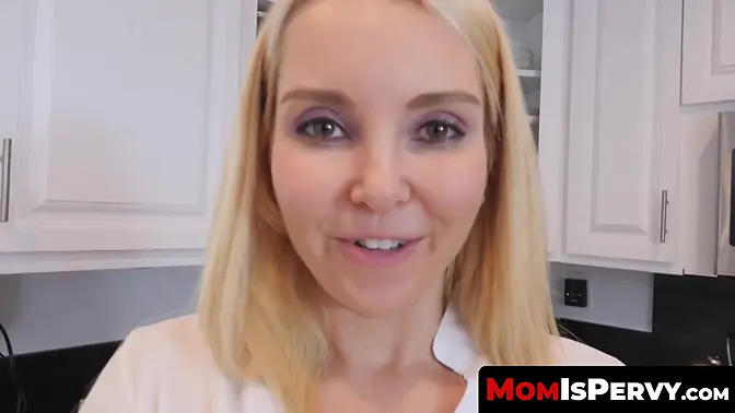 Busty MILF Aaliyah Love deepthroats and rides massive cock POV