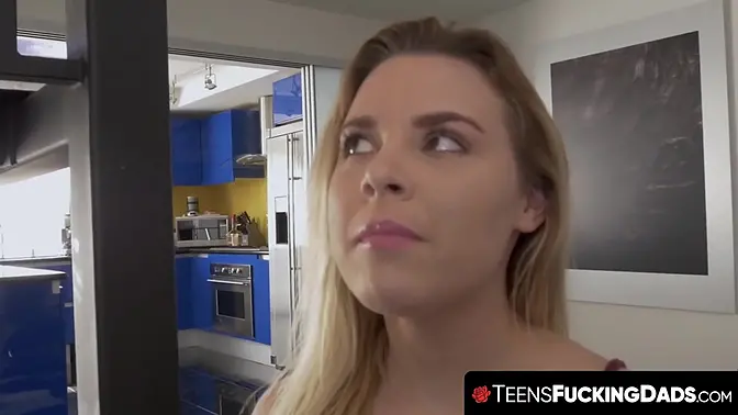 Teen GF with curvy booty rides cock in POV