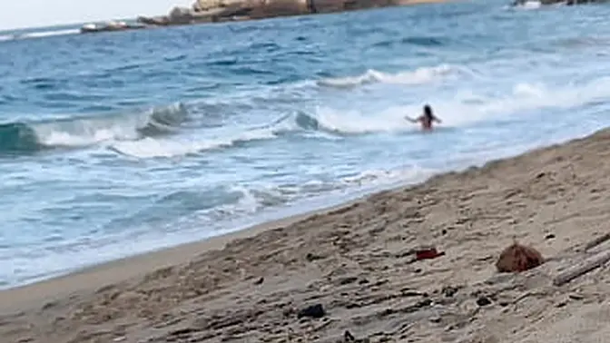 Stranger Fucks Me on a Nude Beach After I Blow Him � Real Voyeur Caught Jerking Off Watching Us