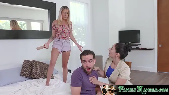 Naive Paisley Bennett gets pounded doggystyle by her horny boyfriend