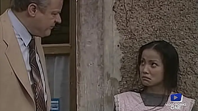 Naughty Asian babe French fucked hard