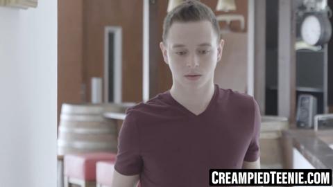 Anya Krey's alluring genitalia creampied after fucking