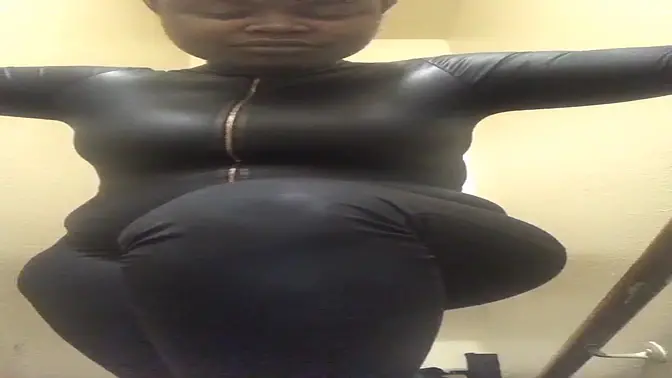 Mature Instagram model in sensual BDSM play