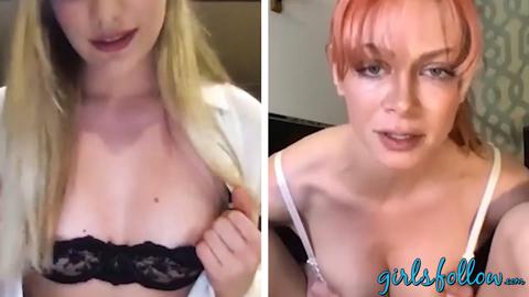 Kenna James tempts a willing lover to shared climax🚀