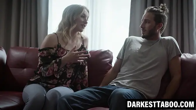 Slutty MILF deepthroats and rides young stud