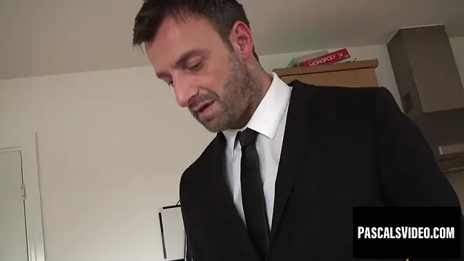 Submissive MILF takes big cock in reverse cowgirl